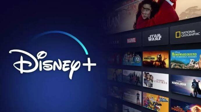 6 formas de assistir à Disney+ na TV: imagem com logo da disney e seu catálogo